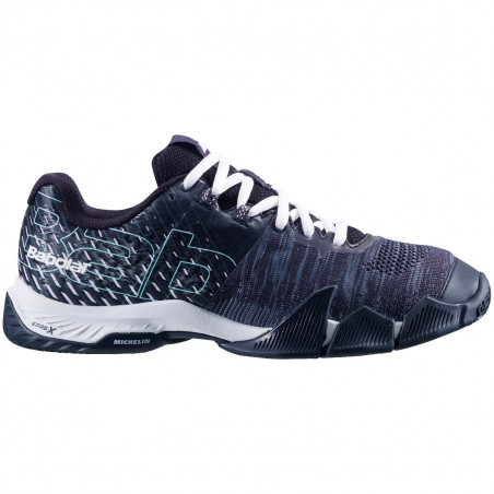 Chaussures Padel BABOLAT Femme Movea Noir / Blanc PE 2020
