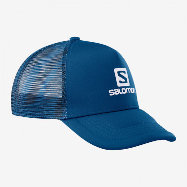 Casquette SALOMON CAP SUMMER Logo Bleu Poséidon / Blanc PE 2020