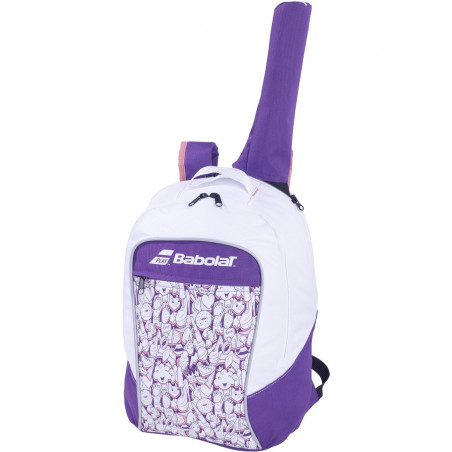 Sac à dos BABOLAT Backpack Junior Club Blanc / Violet PE 2020