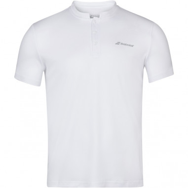 Polo BABOLAT Garçon Junior PLAY Blanc 2020
