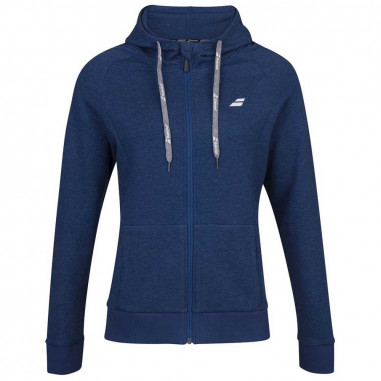Veste à capuche BABOLAT Femme Exercice Hood Jacket Estate Blue PE 2020