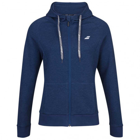 Veste à capuche BABOLAT Femme EXERCICE Hood Jacket Estate Blue PE 2020