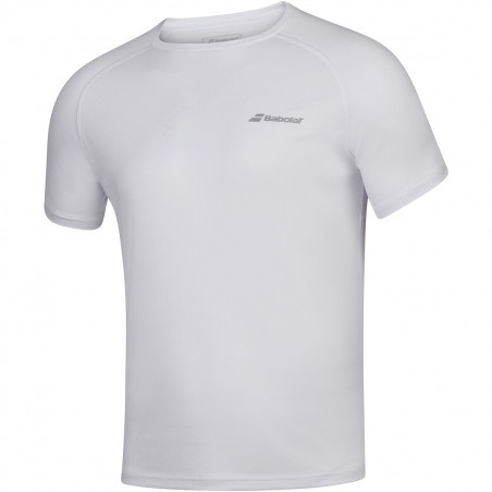 T-Shirt BABOLAT Garçon Junior PLAY Blanc 2020