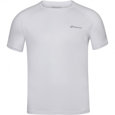 T-Shirt BABOLAT Garçon Junior PLAY Blanc 2020