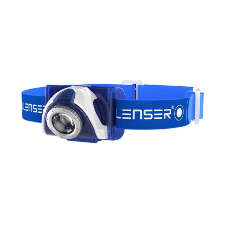 Frontale LED LENSER SEO7R Bleue PE 2020