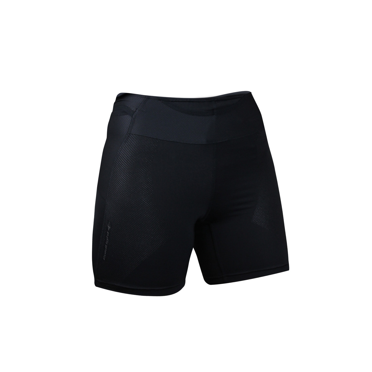 Short Running RAIDLIGHT Femme Stretch Raider short W Noir PE 2018