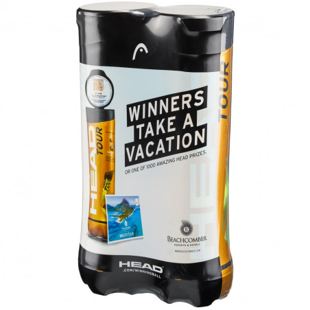Bipack de 4 balles HEAD TOUR