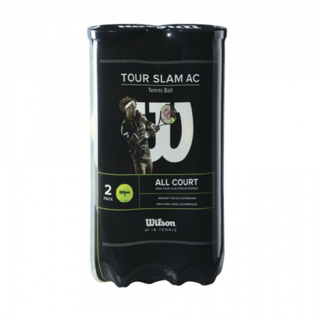 Bipack de 4 balles WILSON Tour Slam All Court