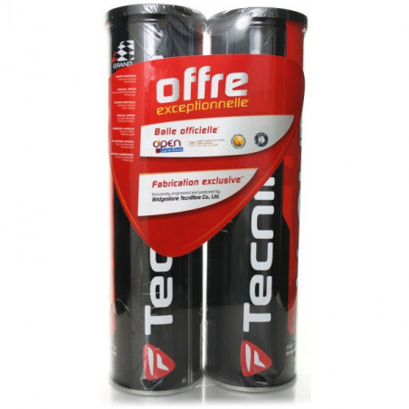 Bipack de 4 balles TECNIFIBRE X-One