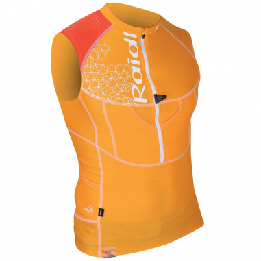 Débardeur Running RAIDLIGHT Homme XP Fit 3D Orange PE 2018