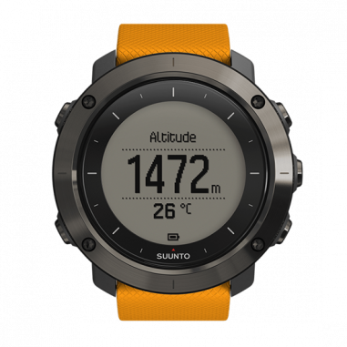 Montre SUUNTO TRAVERSE AMBER Jaune PE 2018