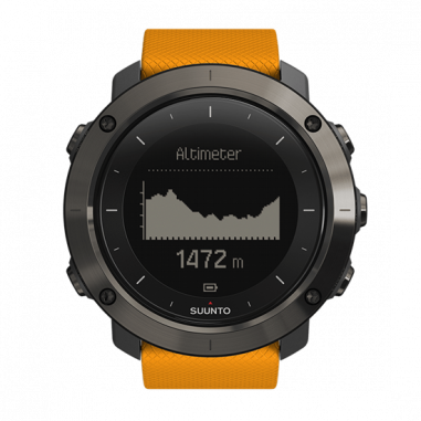Montre SUUNTO TRAVERSE AMBER Jaune PE 2018