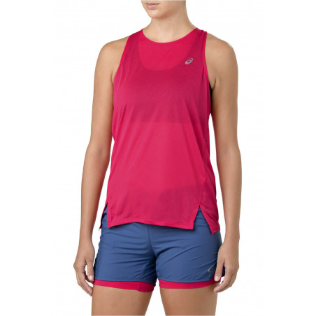 T-Shirt Running ASICS Femme Cool Tank W Rose AH 2018