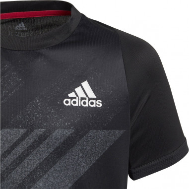 T-Shirt ADIDAS Garçon FLIFT Tee Junior Noir /...