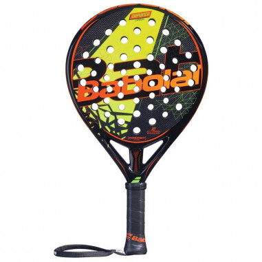Raquette Padel BABOLAT Defiance Carbon Noir / Jaune 2018