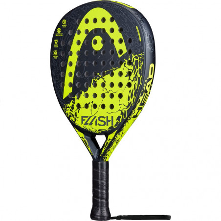 Raquette Padel HEAD FLASH with CB Noir / Jaune (360 g) 2020