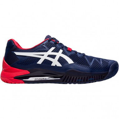 Asics online bleu rouge