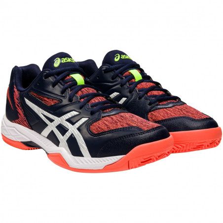 Chaussures Padel ASICS Homme Gel-Padel Exclusive 5 SG Bleu / Corail AH 2020