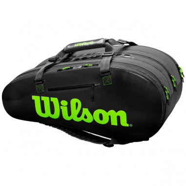 Thermo-Bag WILSON SUPER TOUR 3 Comp Noir / Vert 2019