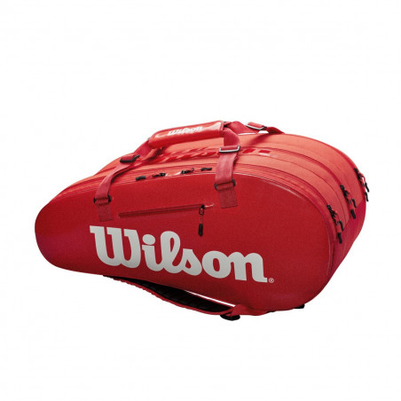 Thermo-Bag WILSON SUPER TOUR 3 Comp Rouge PE 2019