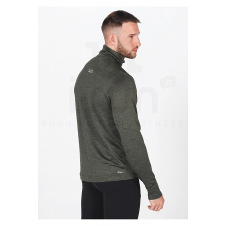 Veste Running NEW BALANCE Homme NB Impact Grid HZ Kaki / Orange  AH 2020